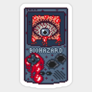 Resident Evil Pixel Art Sticker